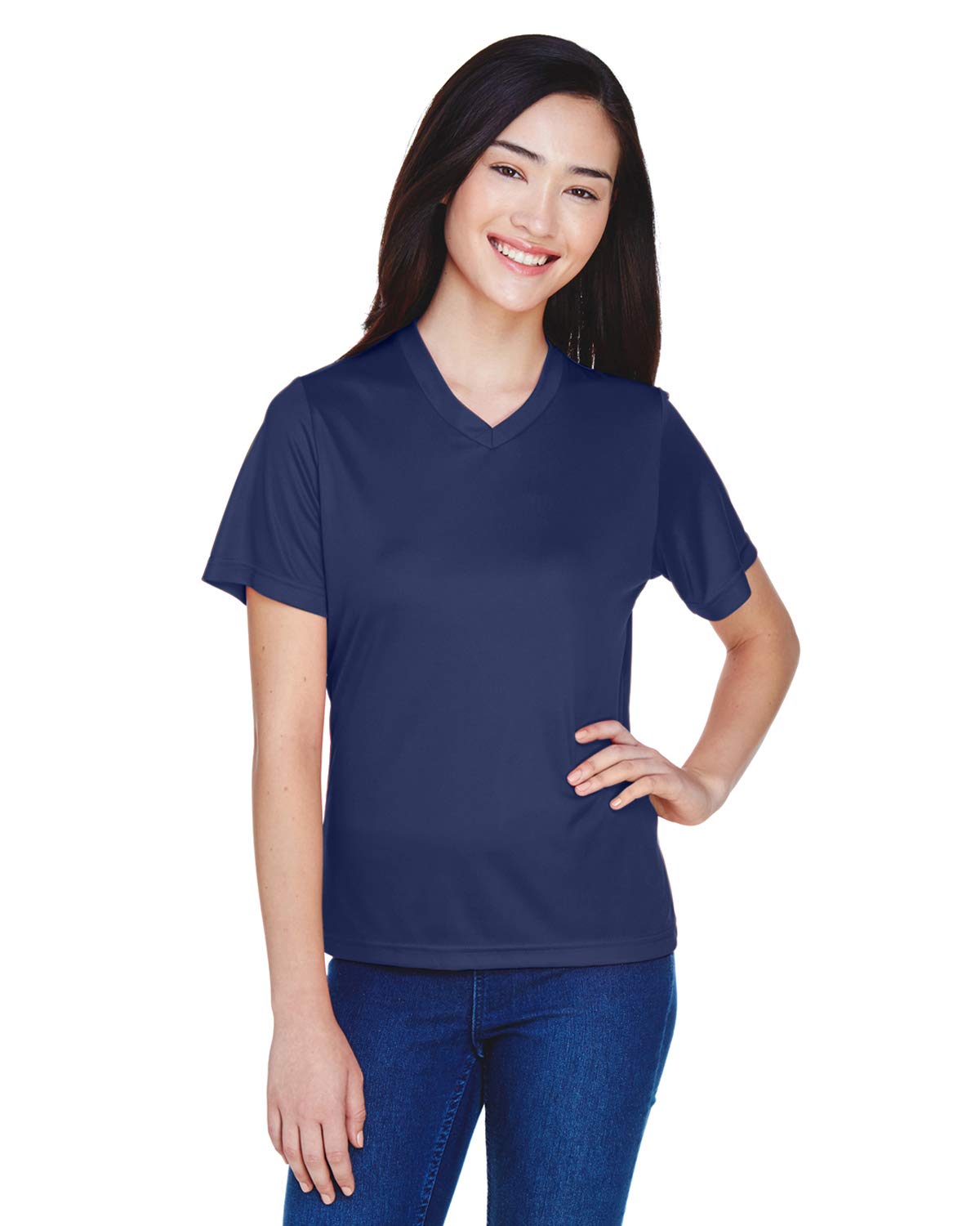 Ladies Zone Performance T-Shirt - WHITE - XS(D0102H7N1Y8)