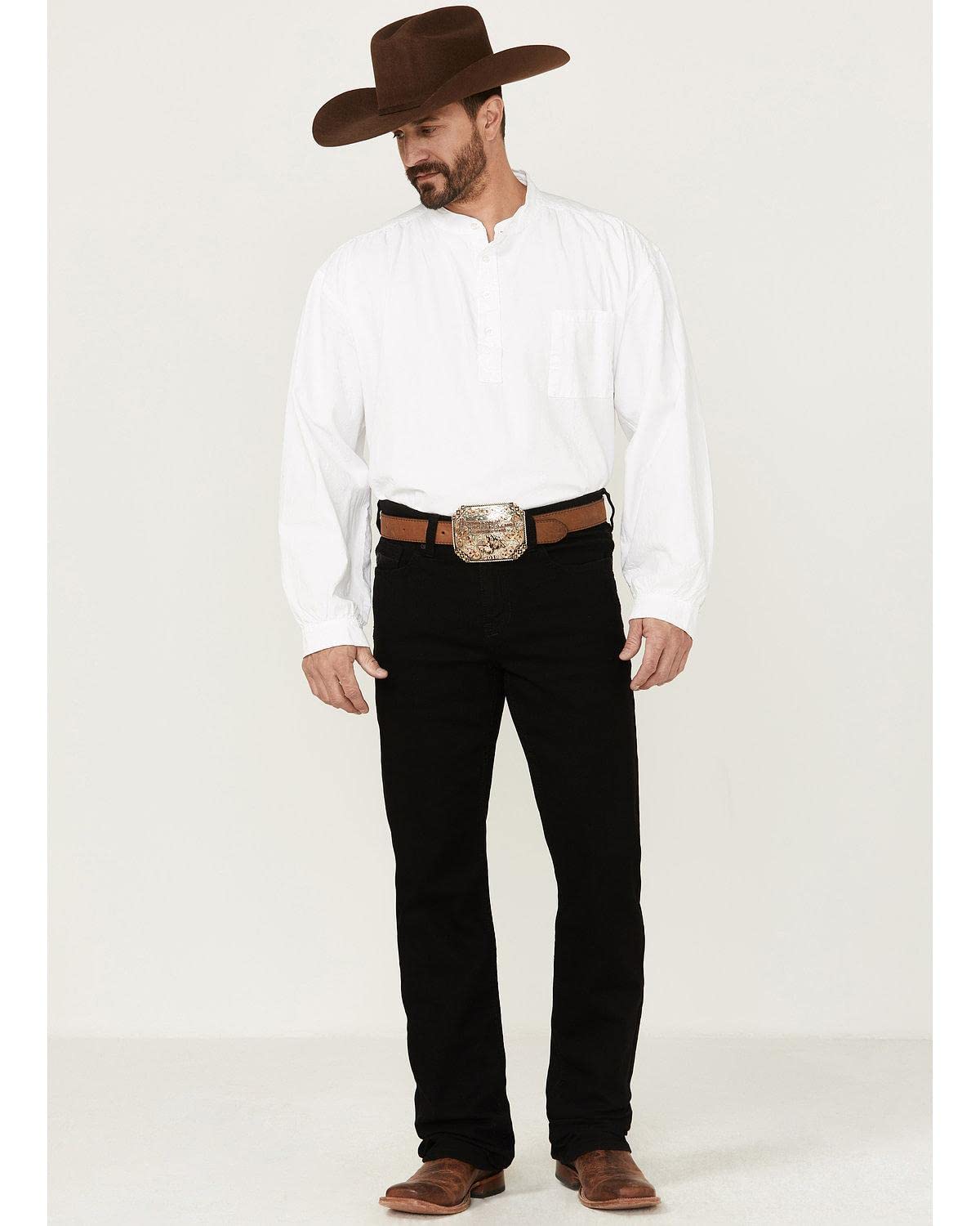 SOLID PULLOVER SHIRT