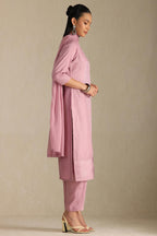 Soch Womens Art Silk Chudidar Set (EWS5CD21988_Onion Pink