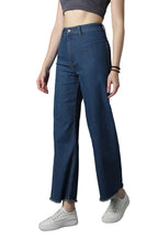 High Star Women 90 Marine Straight Fit High-Rise Stretchable Jeans