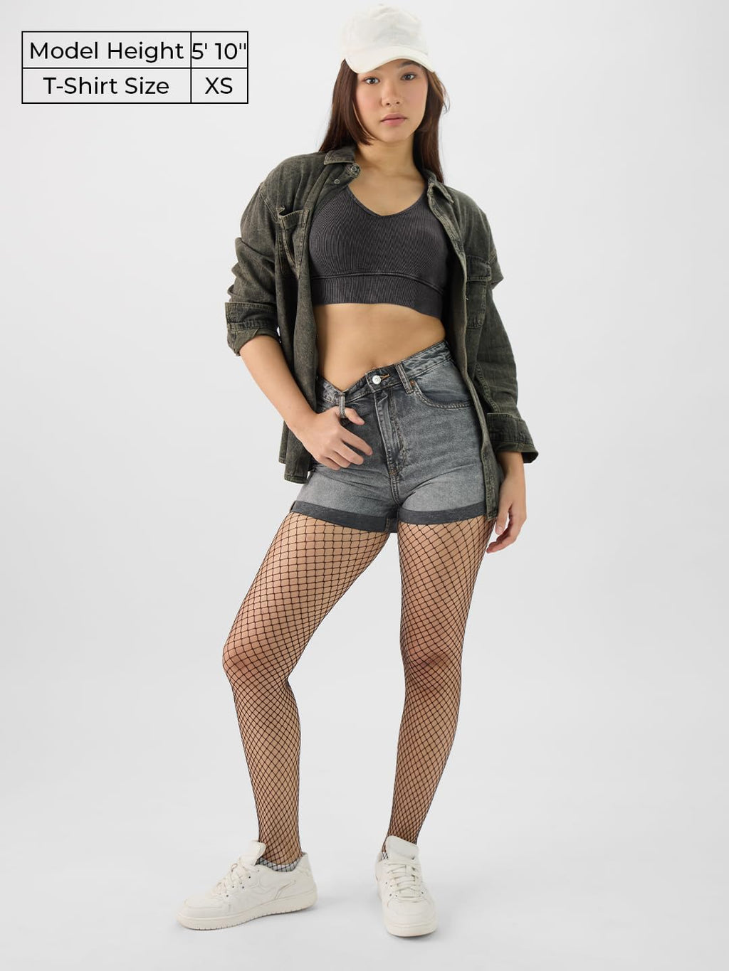 The Souled Store Solids: Light Grey Women and Girls Sleeveless Round Neck Bralette Top