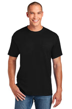 Fruit of the Loom Men's Dual Defense Pocket T Shirts, Black Medium