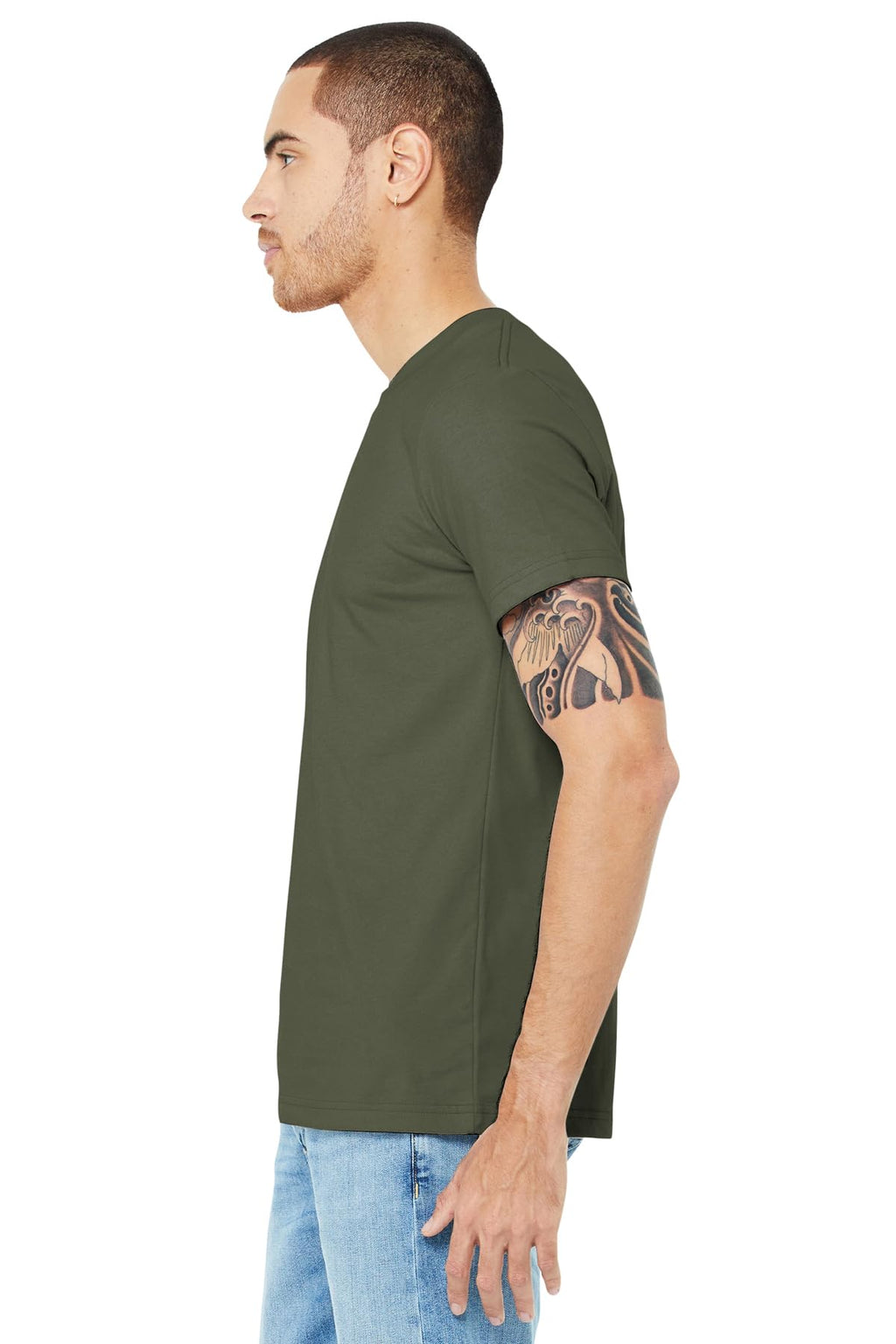 Unisex Jersey T-Shirt - ARMY - S(D0102H783I2)