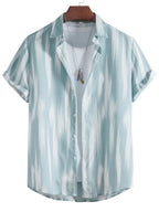 TAGAS Boys Tropical Regular Fit Shirt (BS-2003_Sky