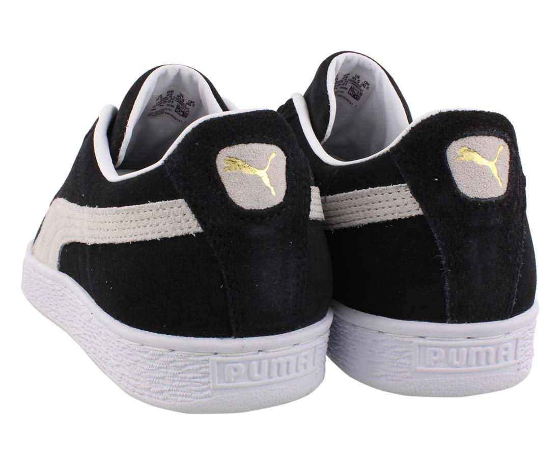 PUMA Suede Classic XXI Alternate Closure (Toddler) Black White 5 Toddler M