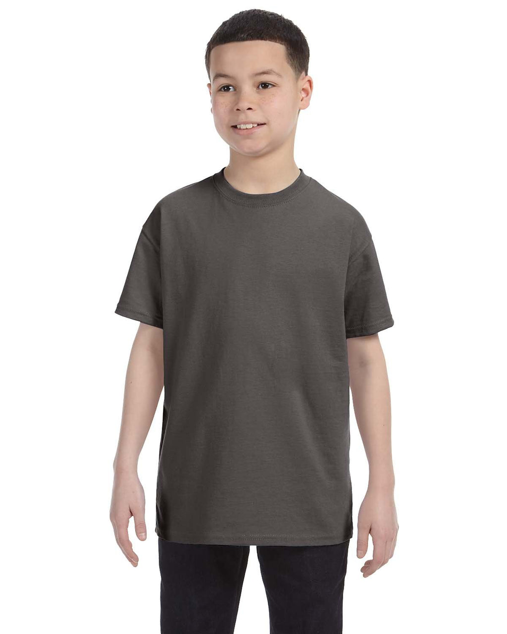 Youth Authentic-T T-Shirt - ASH - XS(D0102H7K1P2)
