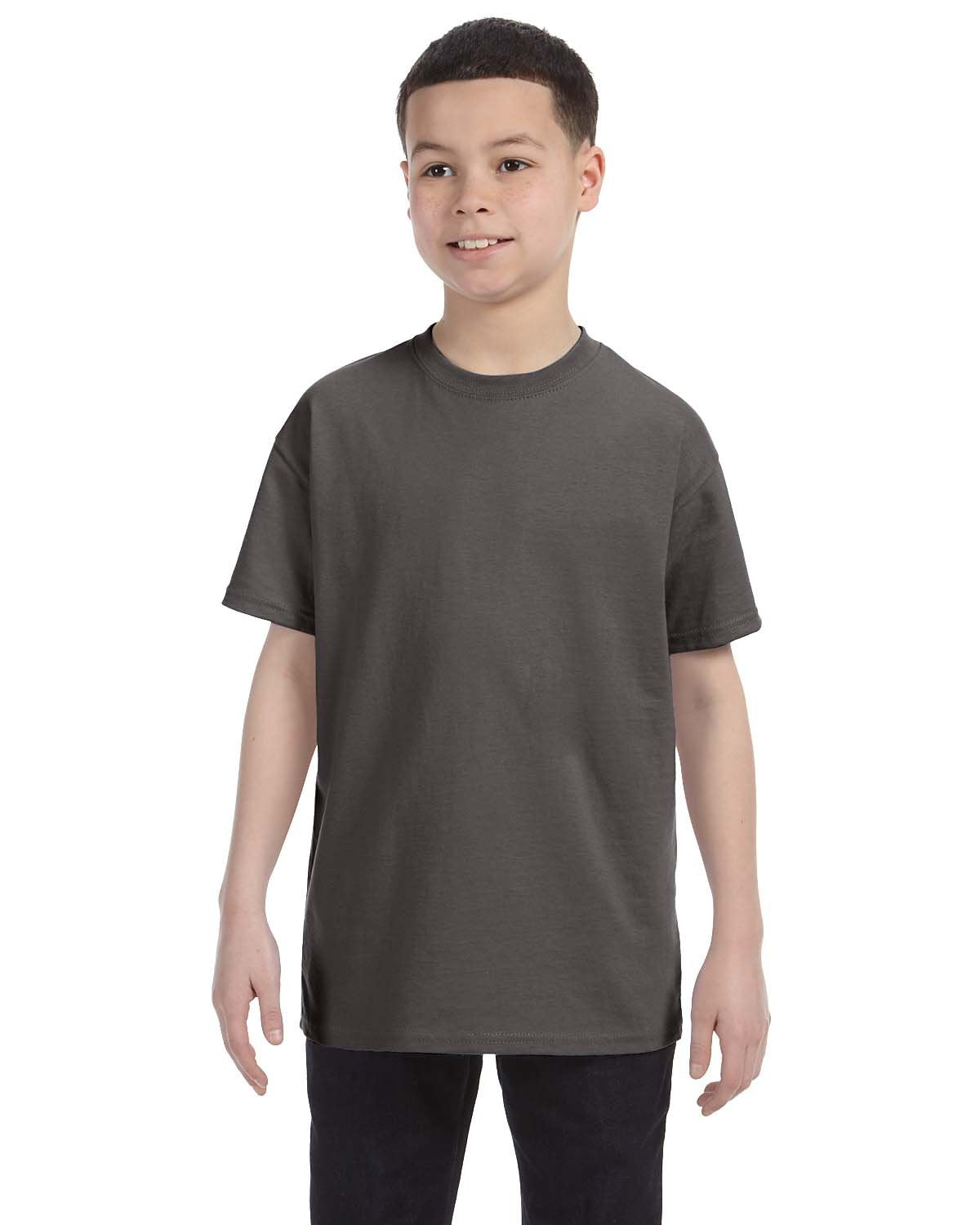 Youth Authentic-T T-Shirt - ASH - XS(D0102H7K1P2)