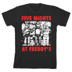 Youth: Five Nights at Freddys- character Kids T-Shirt Size YS