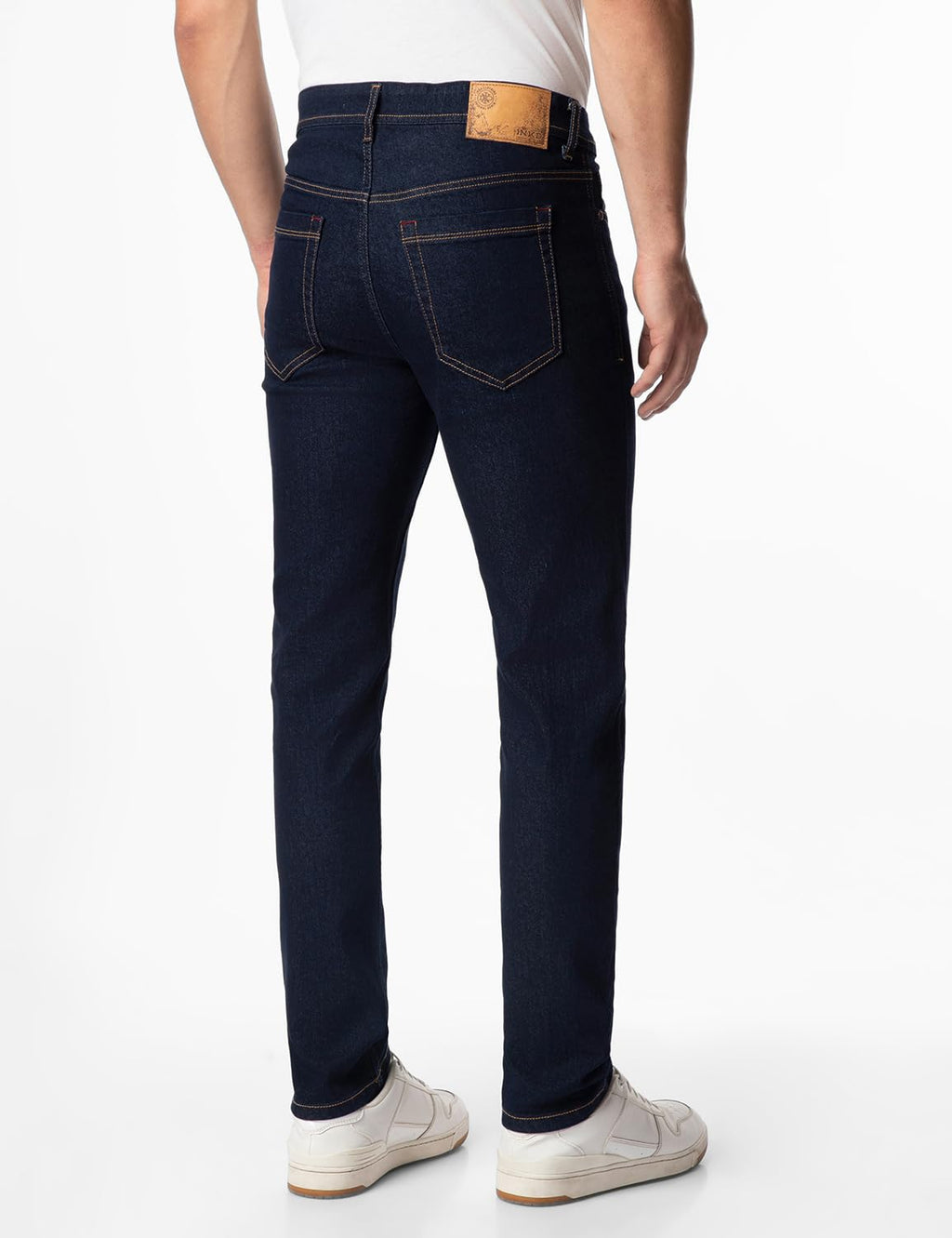INKD Mens Regular Jeans (INKSS23MJN-010_Indigo-Deep Neptune