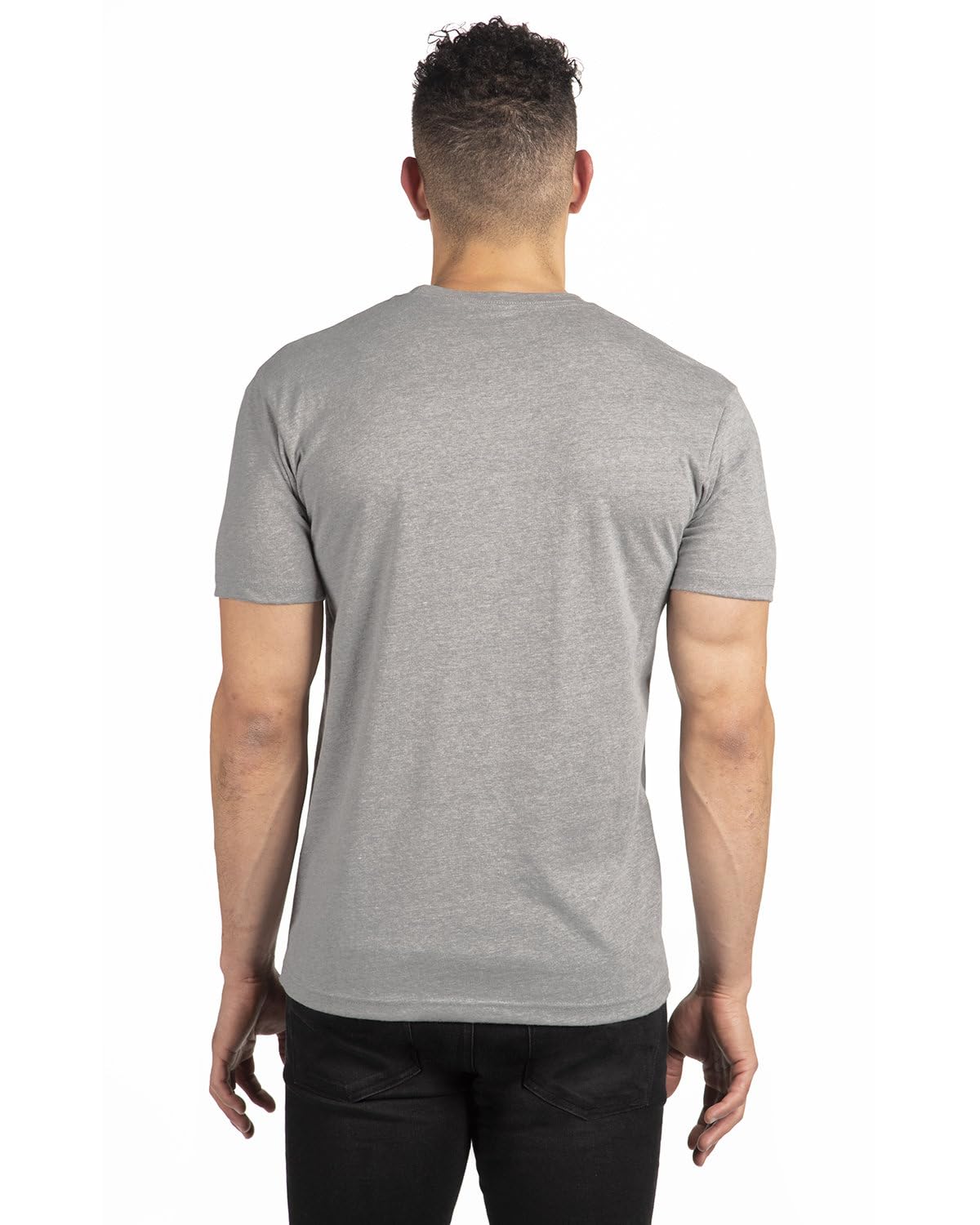 Mens Sueded crew - BLAcK - 3XL(D0102H7N51T)