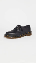 Dr. Martens Unisex Vegan 1461 Oxford Shoe, Black Felix Rub Off, 10 Women/9 Men