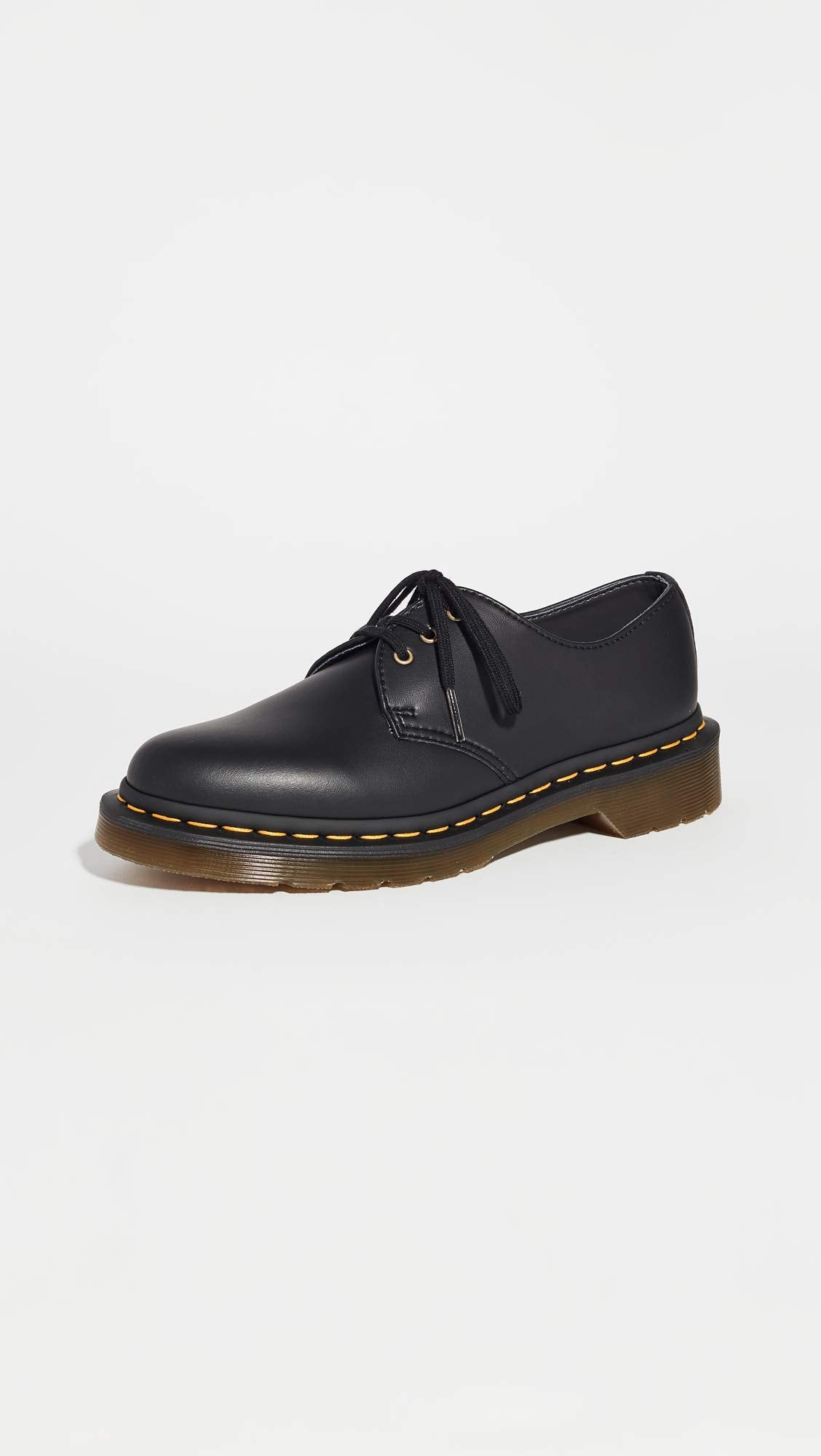 Dr. Martens Unisex Vegan 1461 Oxford Shoe, Black Felix Rub Off, 10 Women/9 Men