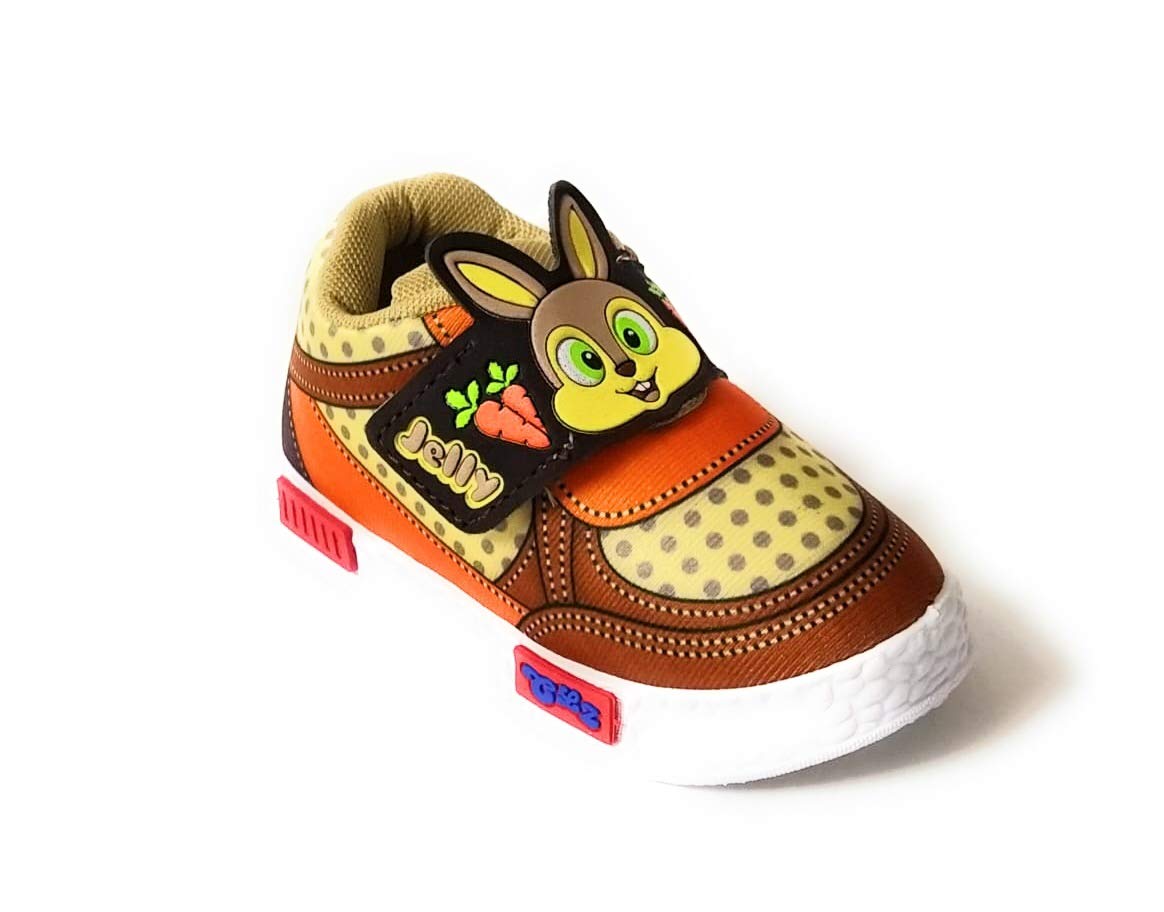 Coolz Baby Unisex Casual First Walking Shoes Jelly For 14 Years Boys And Girls (Brown, 12_Months) 12