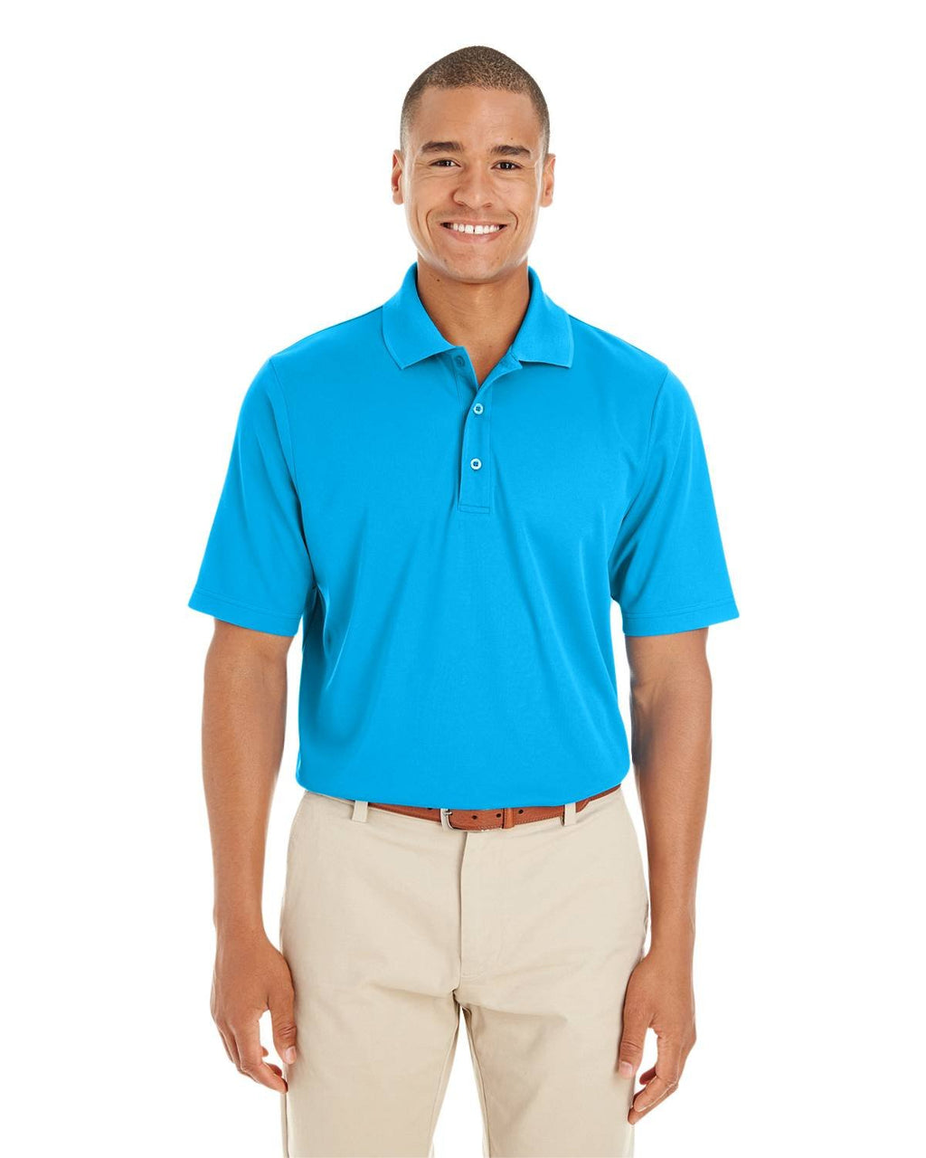 Mens Origin Performance Piqu Polo - ELEcTRIc BLUE - 5XL(D0102H7N042)