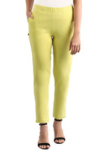 Aurelia Womens Slim Fit Pants (20FEA60052-601221_Green_X-Large)