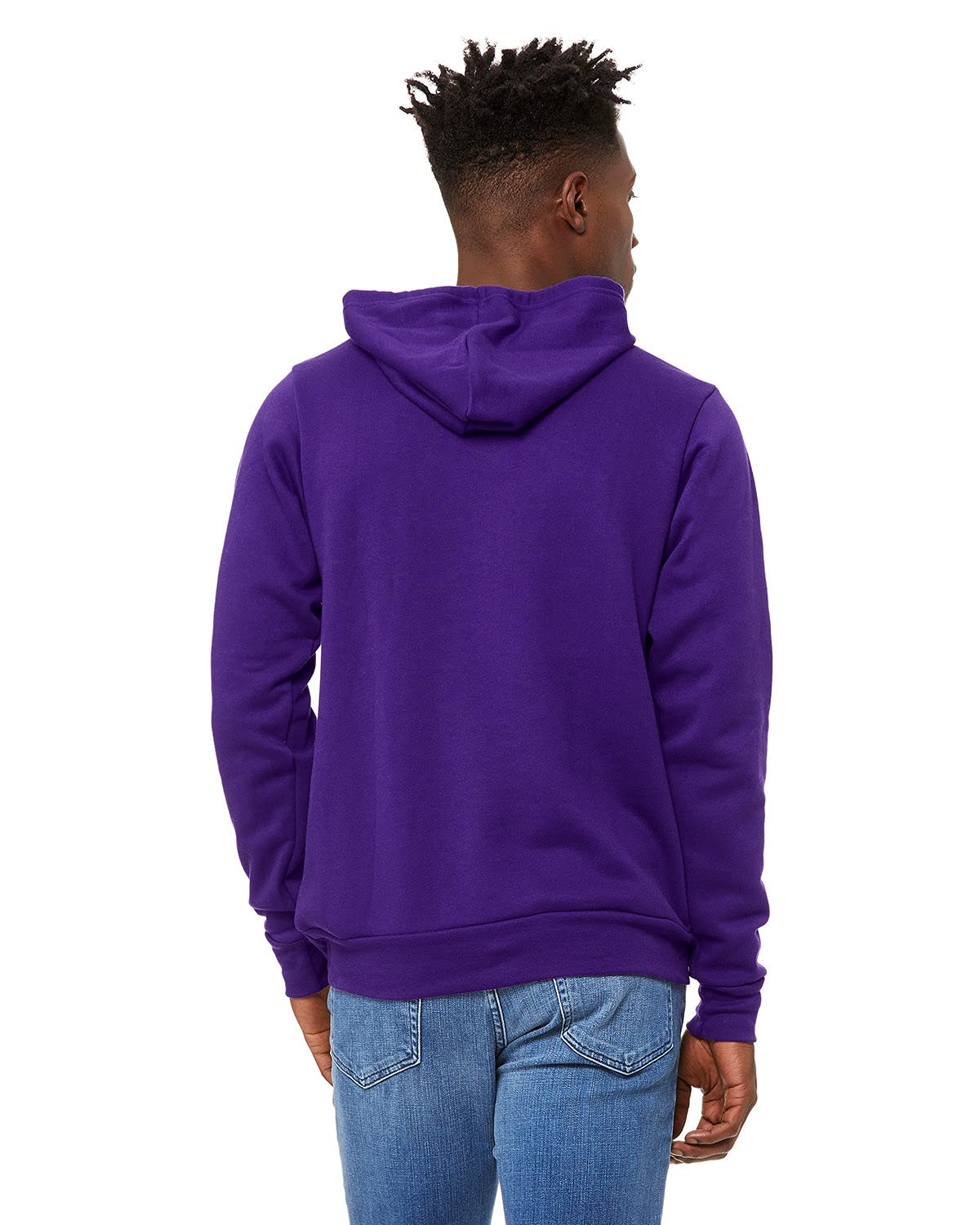Unisex Sponge Fleece Pullover Hoodie - NAVY - S(D0102H7WI3J)