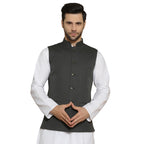 Wintage Men'S Poly Viscose Green Modi Nehru Jacket : Medium : Wc1542
