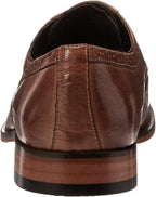 Stacy Adams Men's Tinsley-Wingtip Oxford, Tan/Brown, 7.5 M US