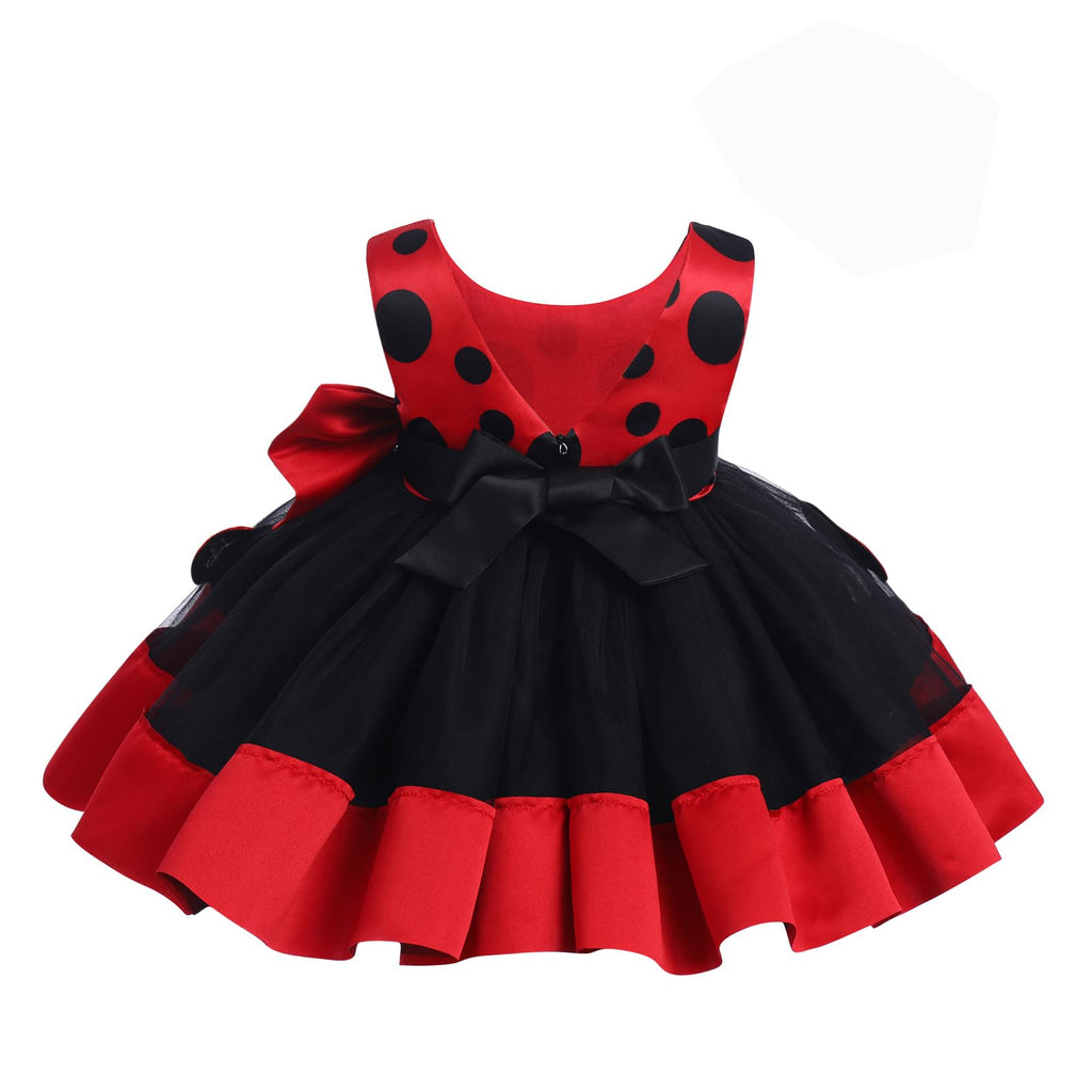 Newborn Toddler Baby Girl Princess Dress Cake Smash Birthday Tutu Dress+Headband Outfits Halloween Christmas Baptism Party