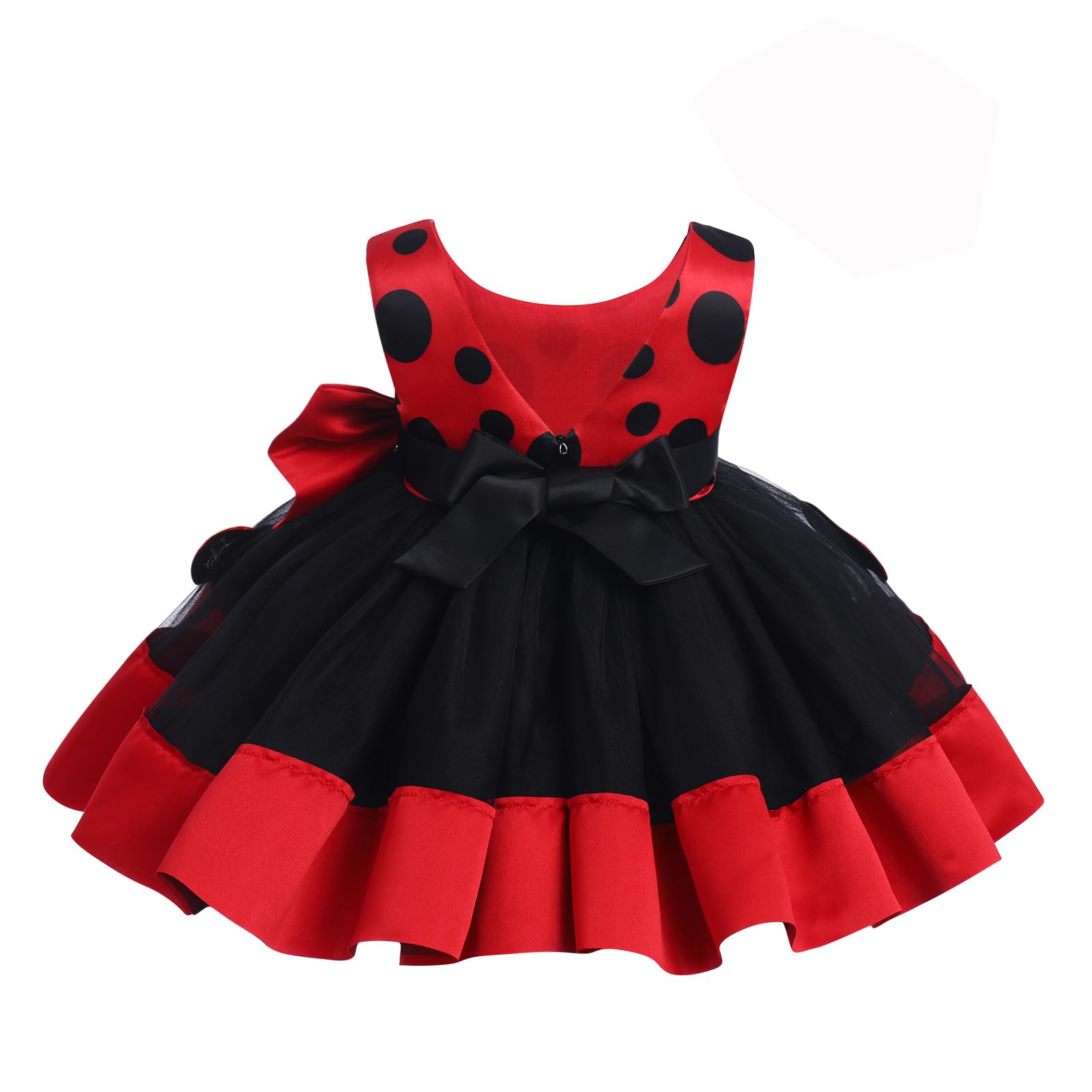 Newborn Toddler Baby Girl Princess Dress Cake Smash Birthday Tutu Dress+Headband Outfits Halloween Christmas Baptism Party