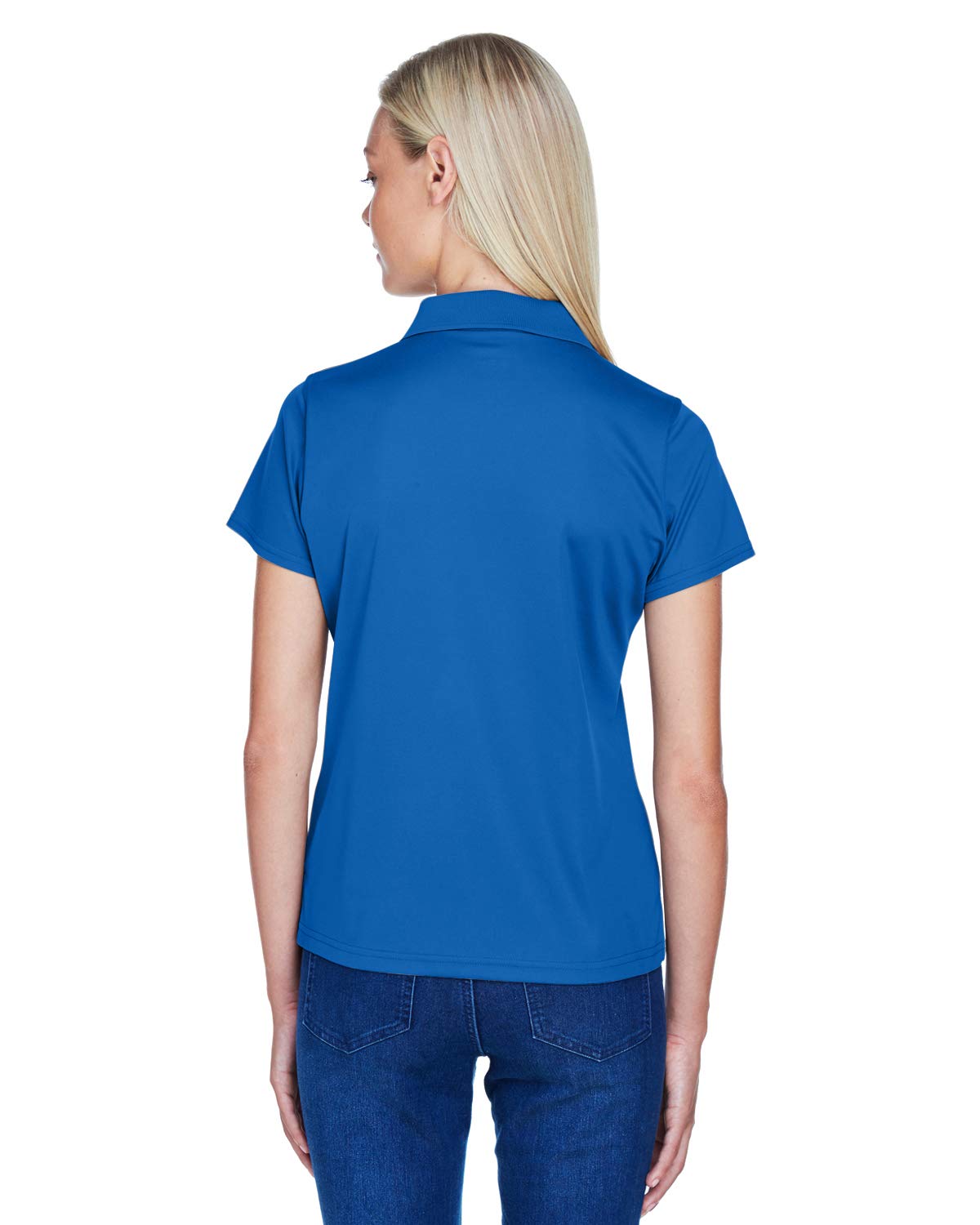 Ladies 4 oz Polytech Polo - WHITE - S(D0102H76NYT)