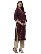 Sanisa Foil Print Kurta