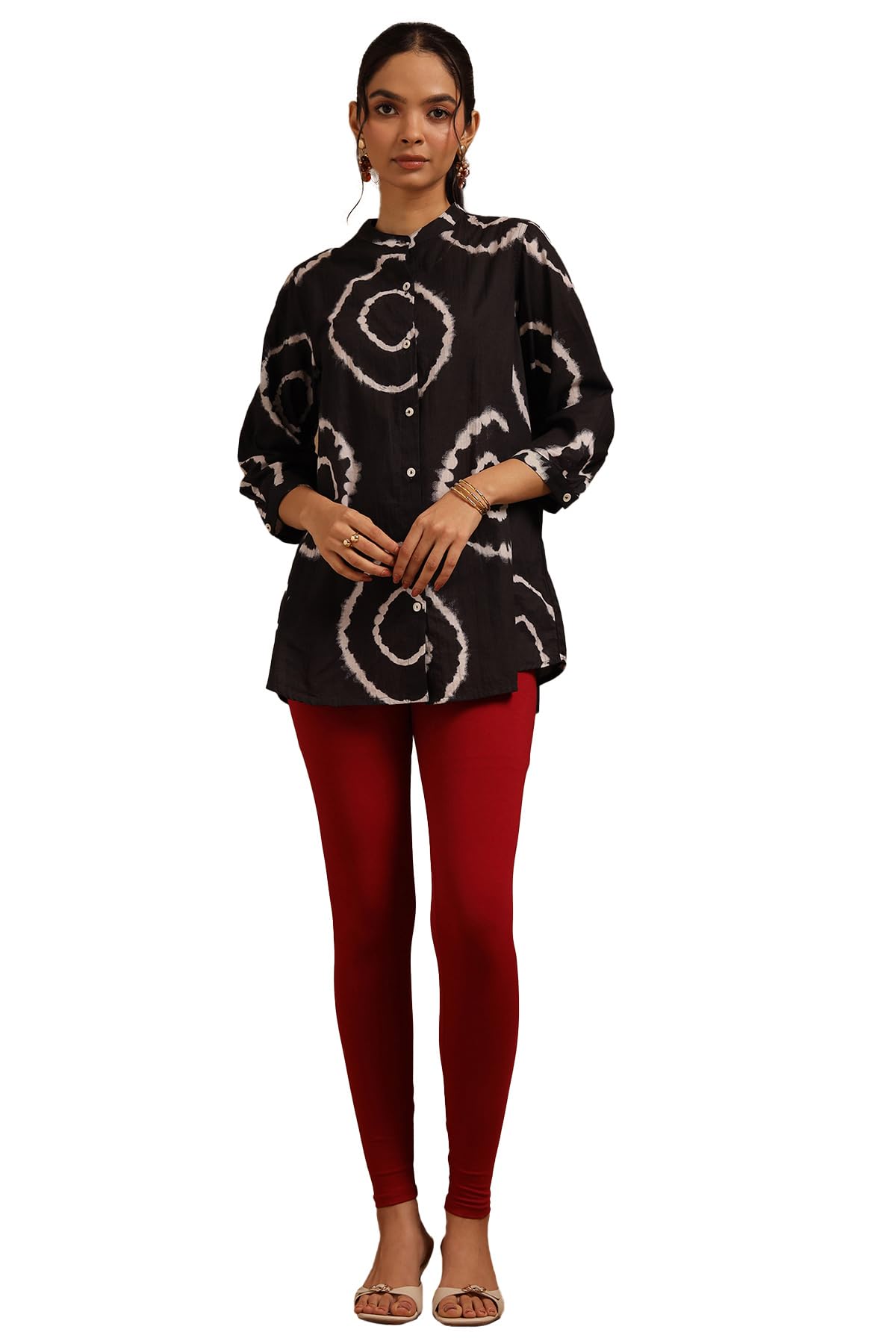 Soch Women Cotton Spandex Ankle Length Leggings