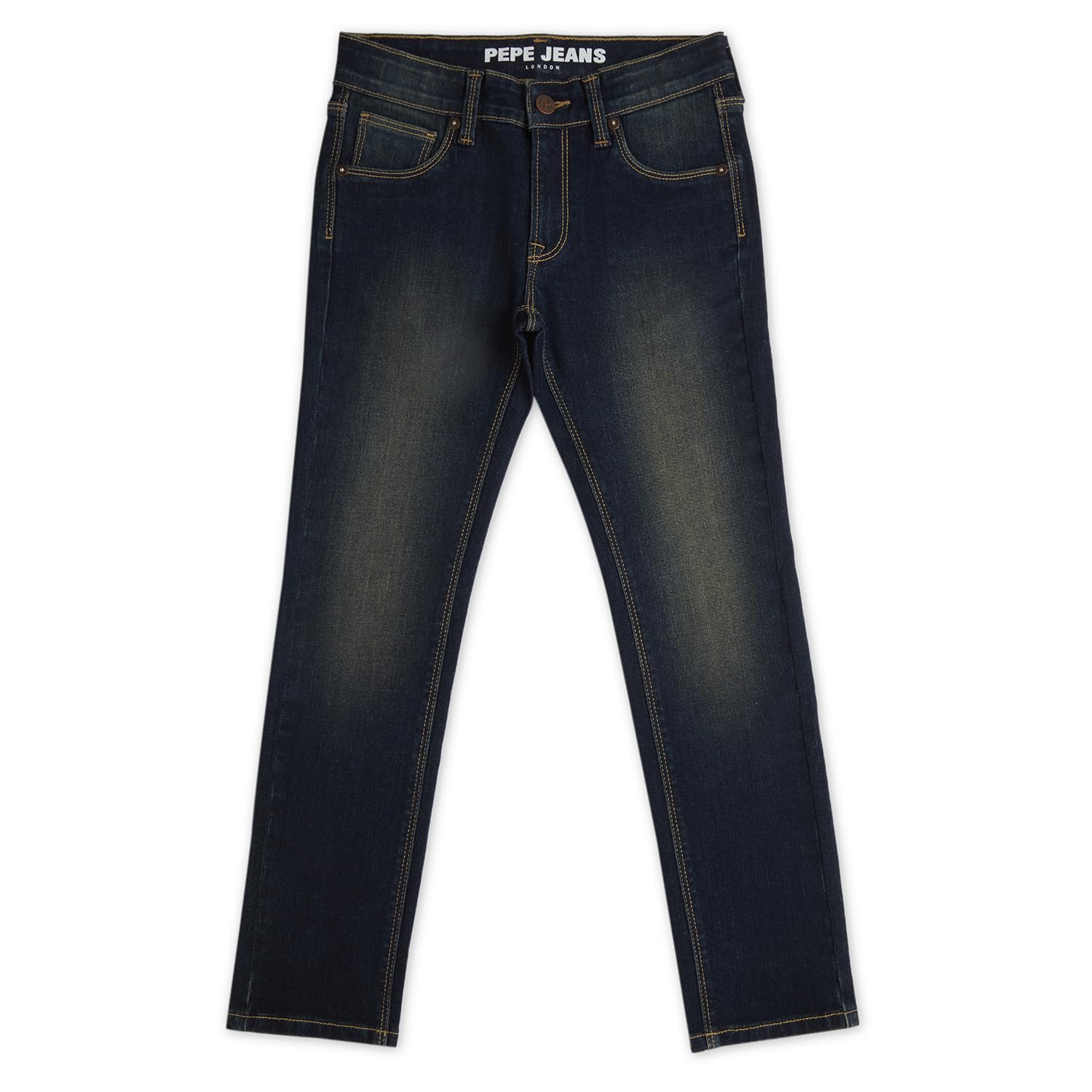Pepe Kids Regular Leg Mid Rise Jeans