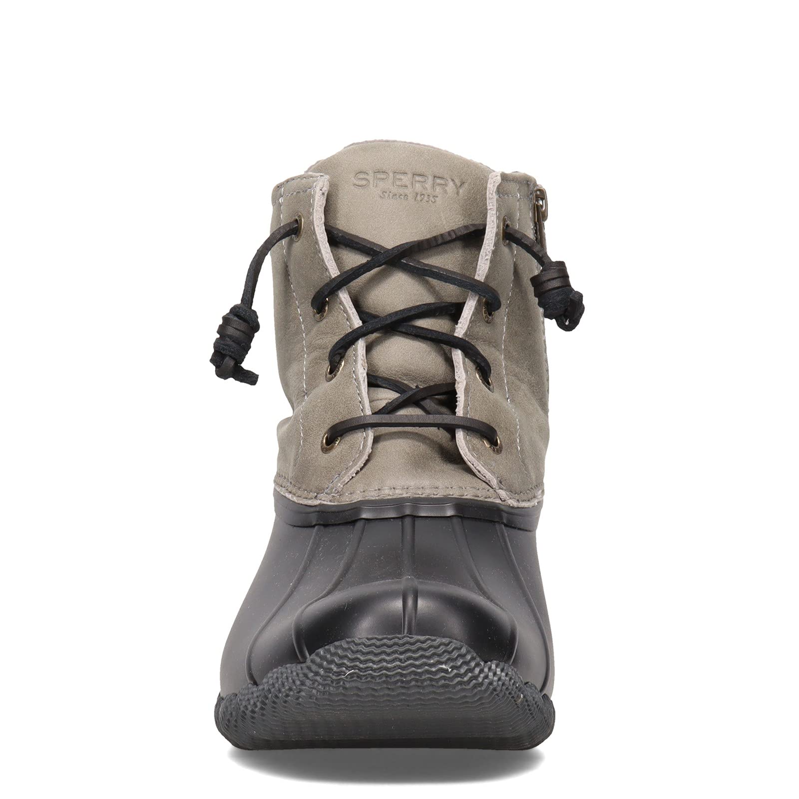 Sperry Women's Saltwater Boots, Black/Grey, 9