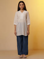 Aurelia WomenS Striped Cotton Kurti Set With Pants