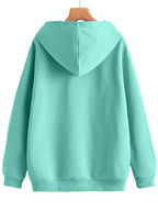 Juneberry Cotton Fleece Oversized Fit Graphic Printed Full Sleeve Hooded Sweatshirt For Women/Girls (Available In S To 3Xl) (Jhd