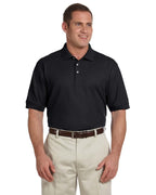 Mens Pima Piqu Short-Sleeve Polo - WHITE - XS(D0102H76UXT)