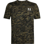 UA ABC Camo Short Sleeve T-Shirt - Black - Medium