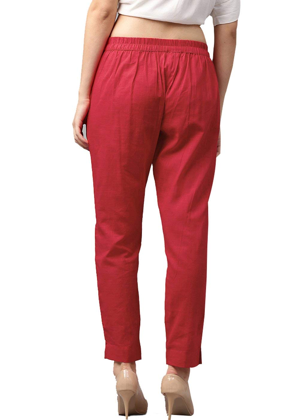 DIGITAL SHOPEE Women Cotton Trouser Pant For Women | Girls Formal Casual Daily Party Office Wear