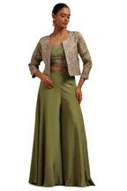 Soch Women Tissue Embroidered Dress