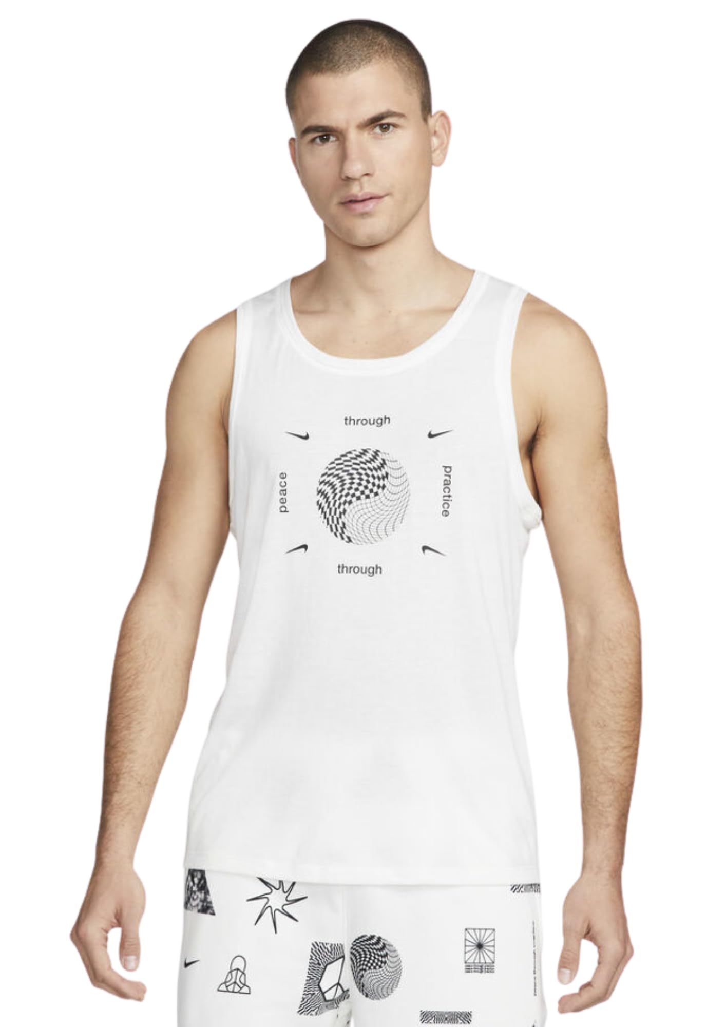 Nike Relaxed Fit Tank Top Men T-Shirts
