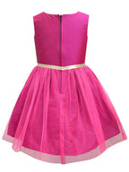 A.T.U.N. (ALL THINGS UBER NICE) Girls Embroidered Birthday Party Frock Dress