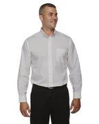 Mens crown Woven collectionSolid Broadcloth - WHITE - 5XL(D0102H76Z8T)