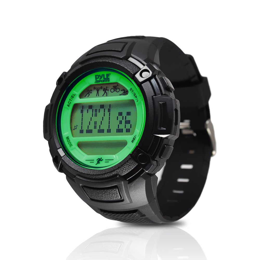 Pyle Digital Multifunction Sports Wrist Watch - Smart Fit Classic Men Women Sport Running Training Fitness Gear Tracker w/ Sleep