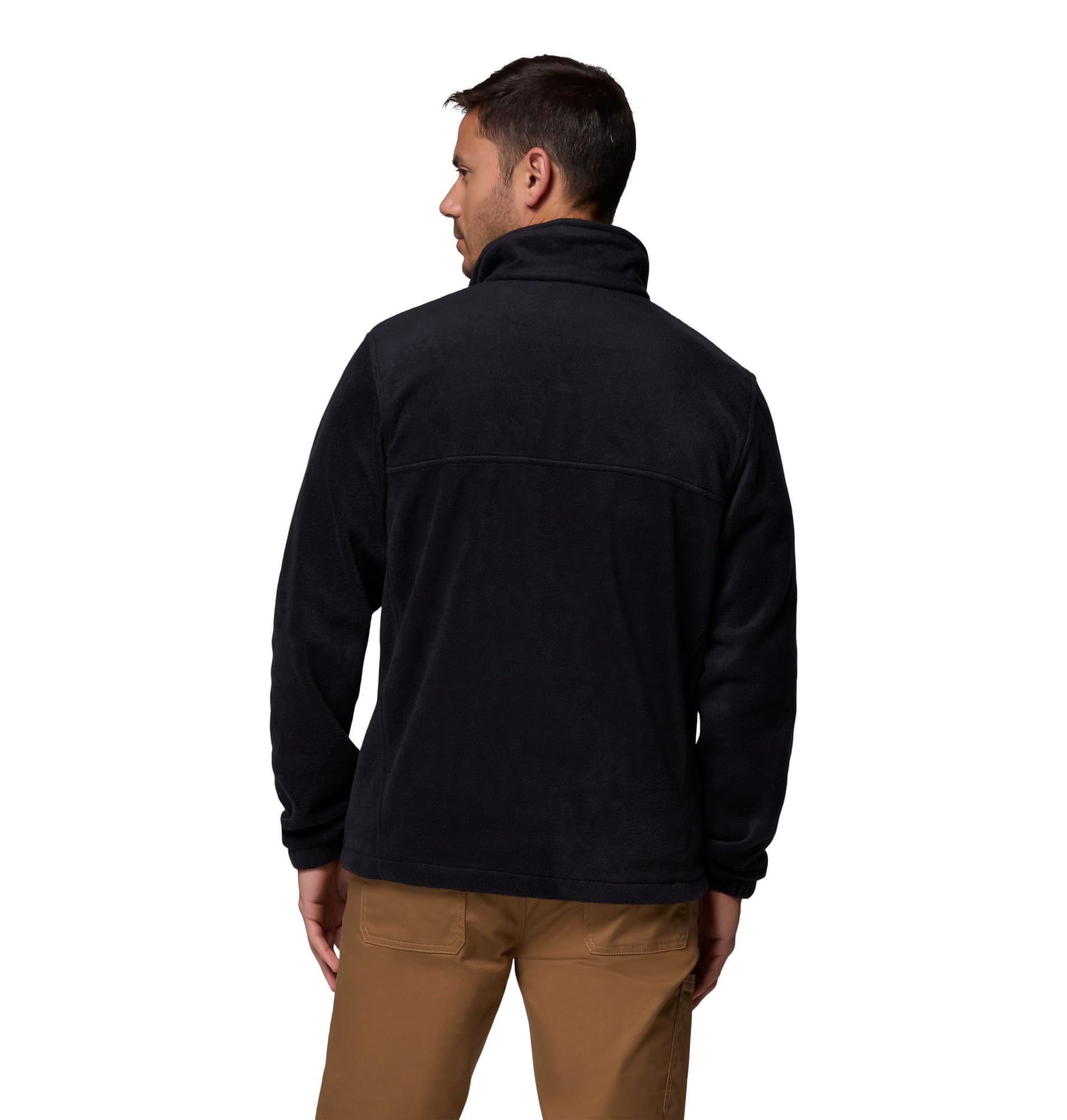 Mens Steens Mountainull-Zip 20 Fleece - BLAcK - S(D0102H7M9ZT)