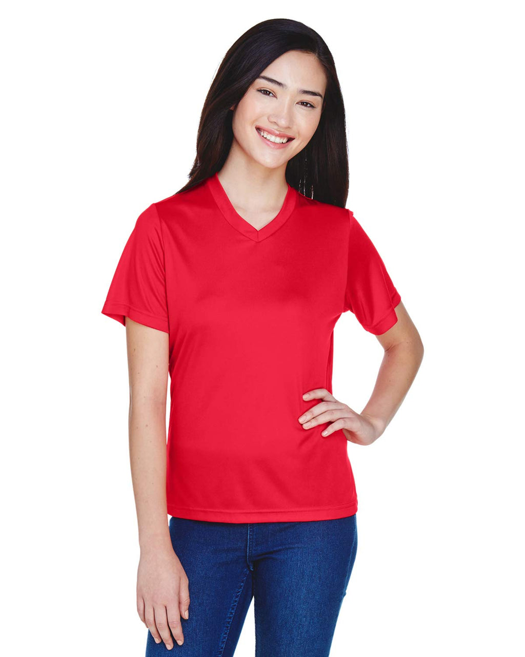 Ladies Zone Performance T-Shirt - WHITE - XS(D0102H7N11J)