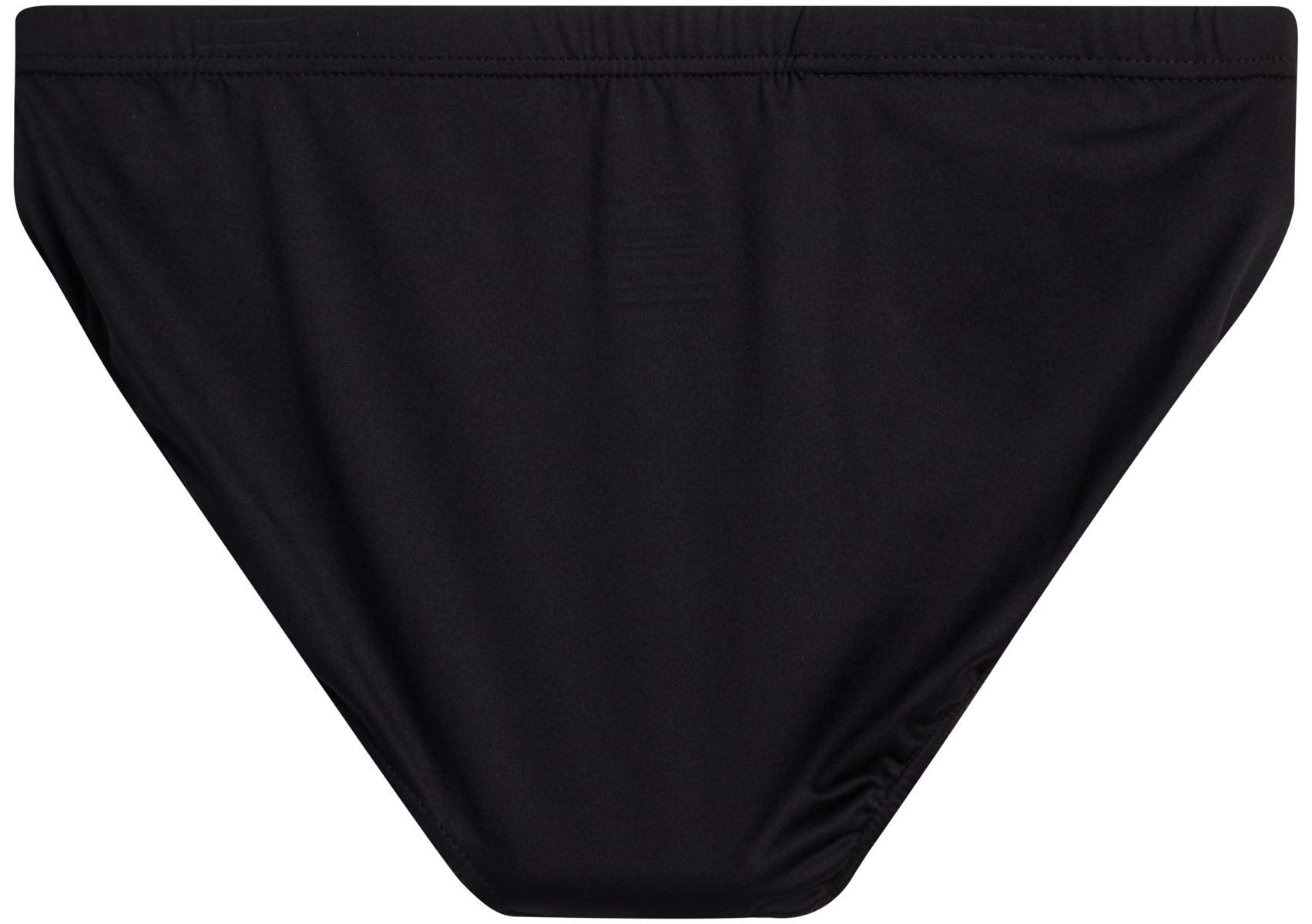 Reebok Men's Underwear - Quick Dry Performance Low Rise Briefs (5 Pack), Size Medium, All Black