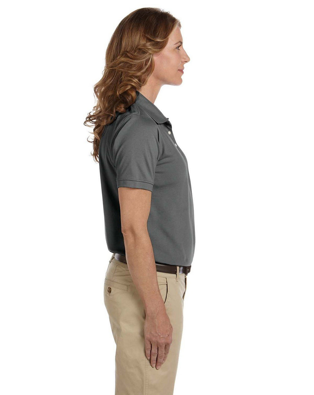 Ladies 56 oz Easy BlendPolo - WHITE - XS(D0102H76302)