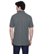Mens Pima Piqu Short-Sleeve Polo - WHITE - XS(D0102H76U66)