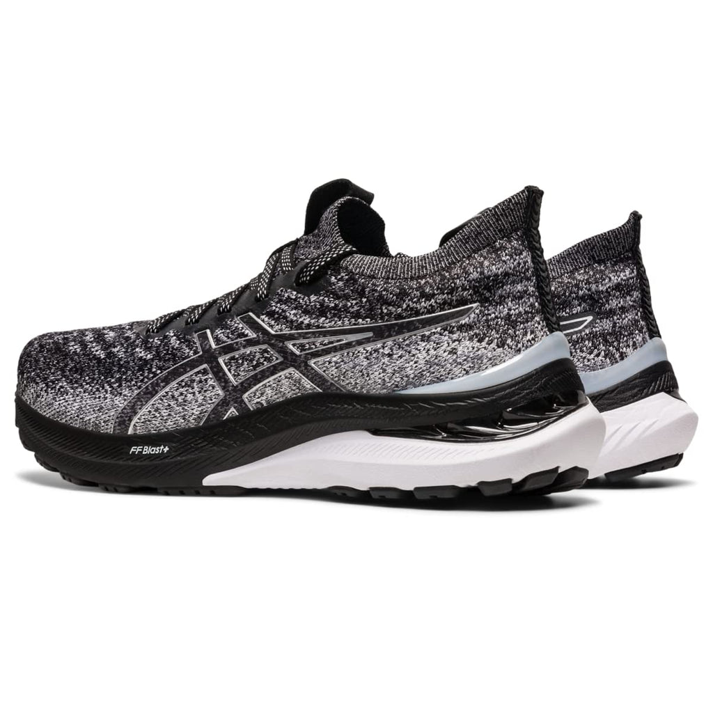 ASICS Women's Gel-Kayano 29 Mesh Knit Running Shoes, 6.5, White/Black