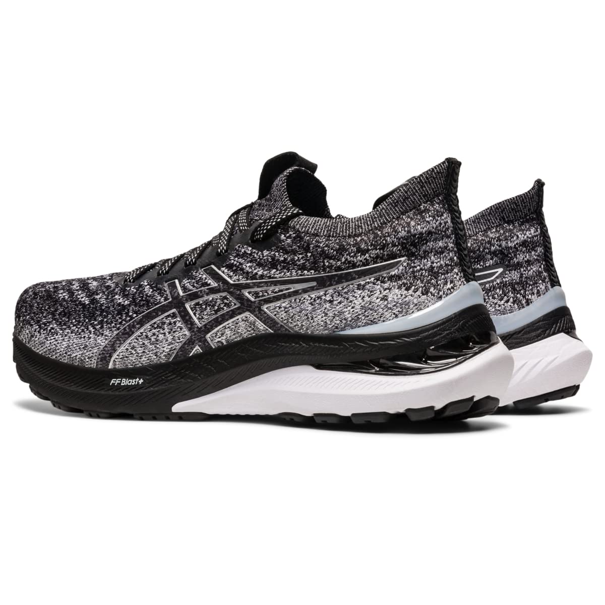 ASICS Women's Gel-Kayano 29 Mesh Knit Running Shoes, 6.5, White/Black