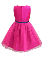 A.T.U.N. (ALL THINGS UBER NICE) Girls Embroidered Birthday Party Frock Dress