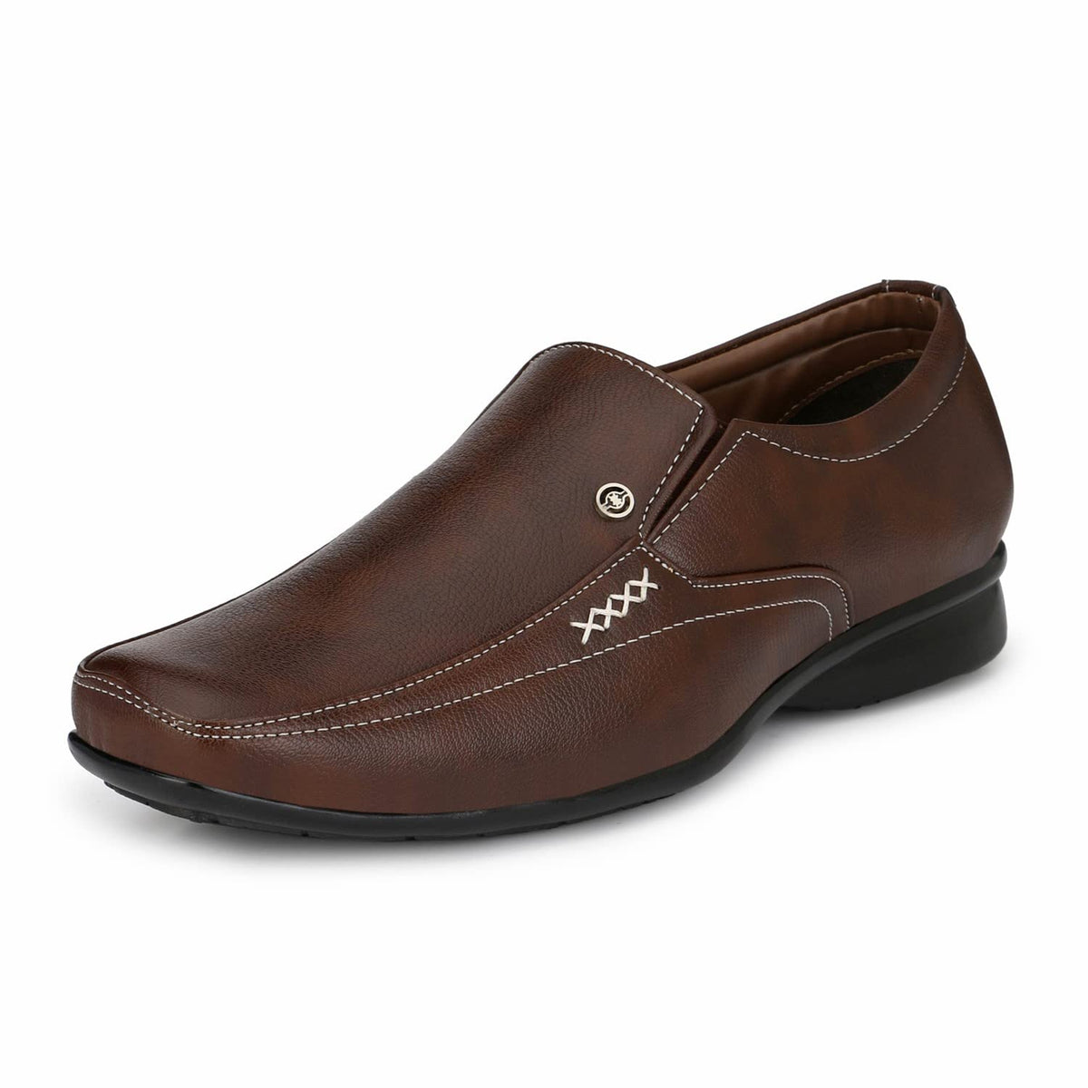JOHN KARSUN Mens 3244 Formal Shoes Brown 12