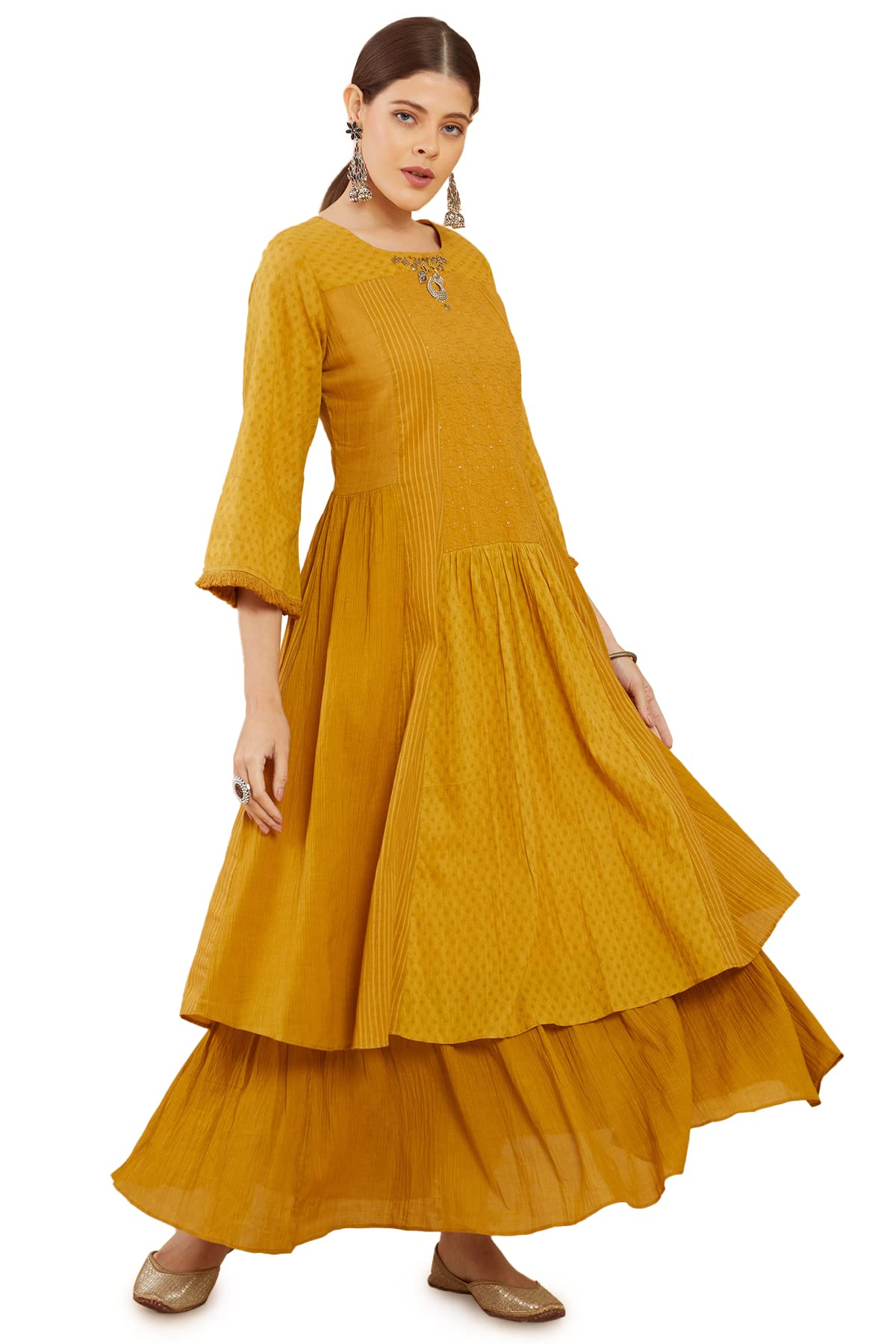 Soch Women Cotton Print Dress