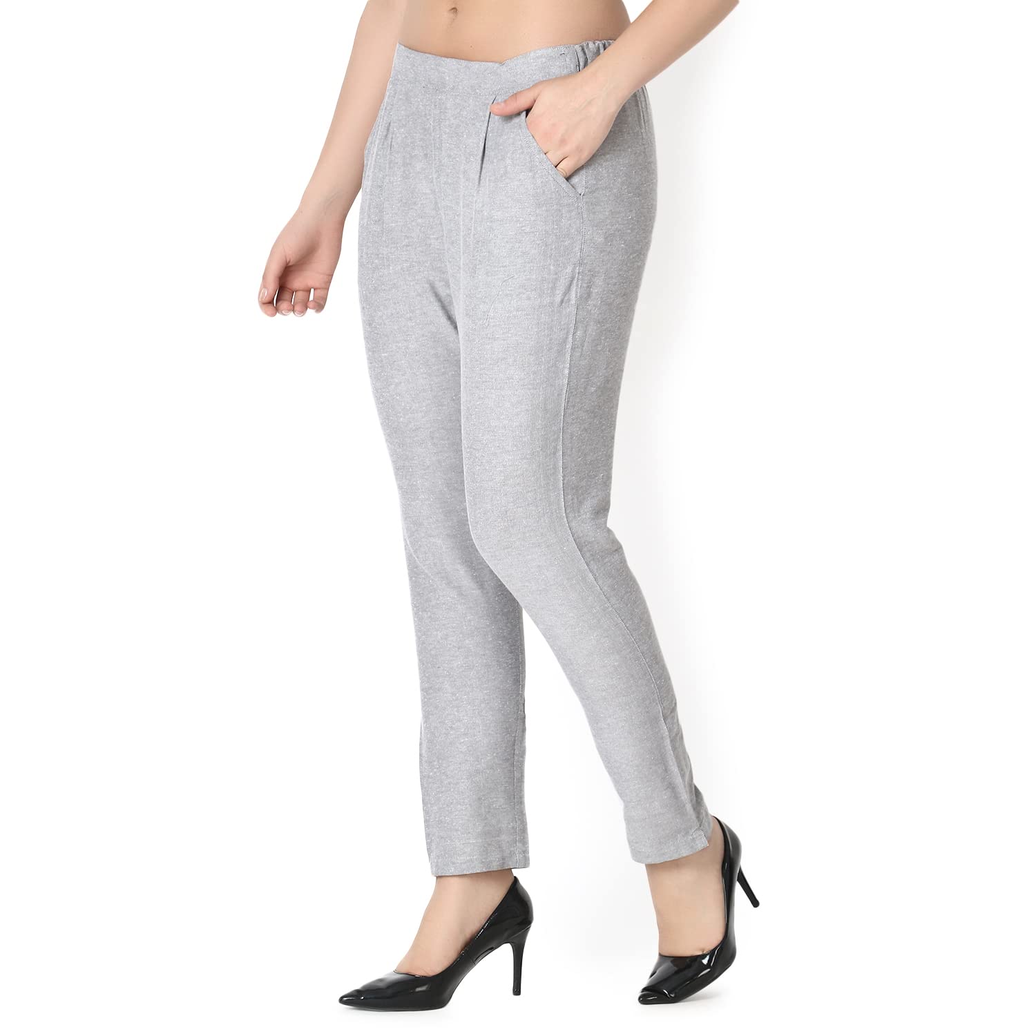 OM SAI LATEST CREATION Womens Trousers || Lycra Casual Track Pants for Women || Regular Fit || Officewear || Daily || Outing We